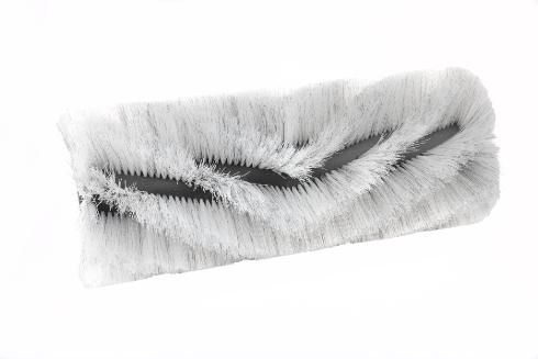 Nilfisk Rullo di spazzamento in acciaio misto bianco, a 8 file, 360x850 mm