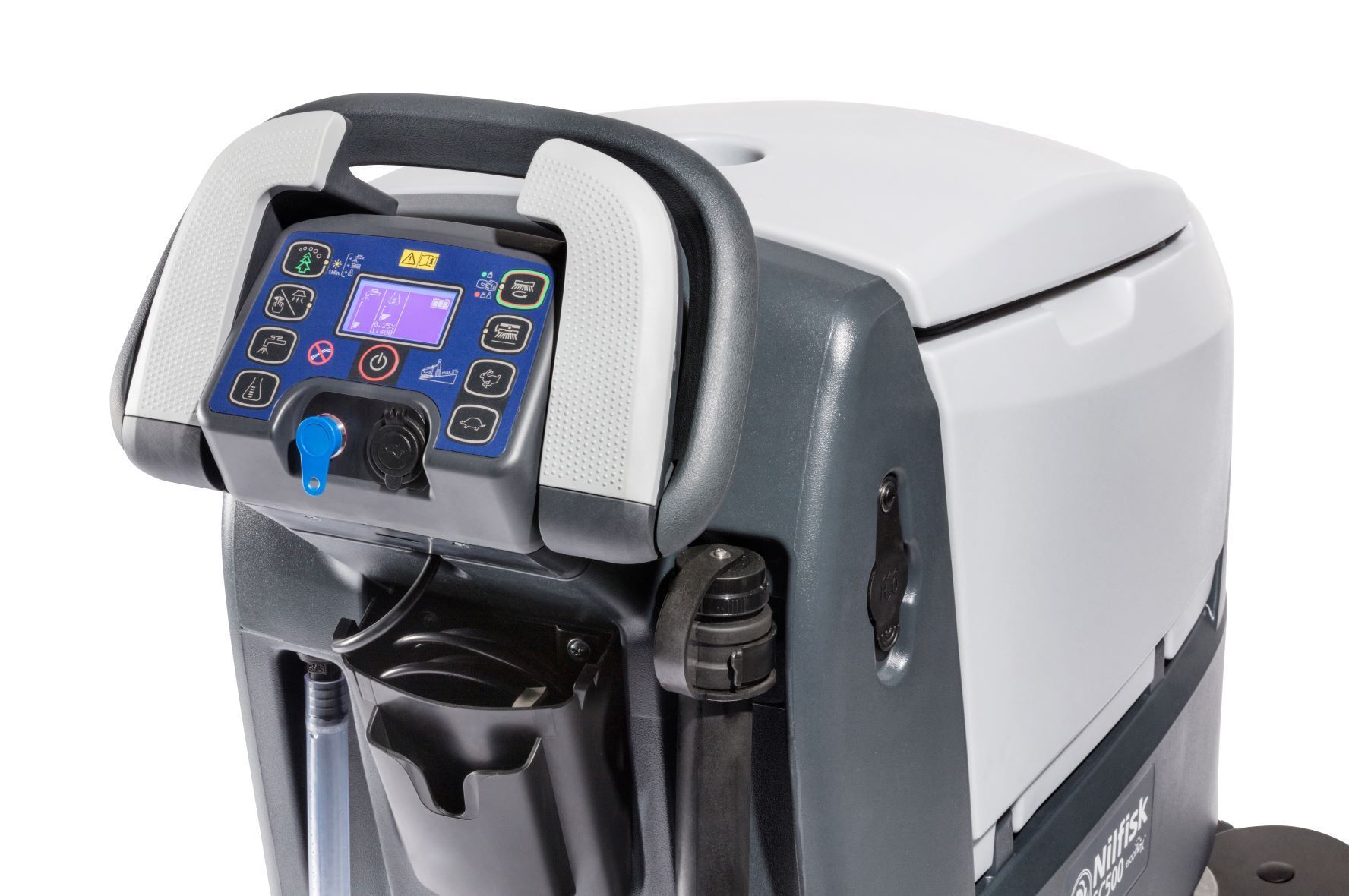 Nilfisk SC500 53D Scheuersaugmaschine Bedienfeld mit Smart-Key