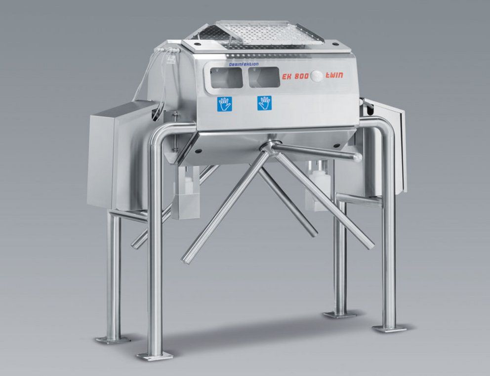 KOHLHOFF Zwei-Spur-Anlage EK 800 TWIN mit Handdesinfektion