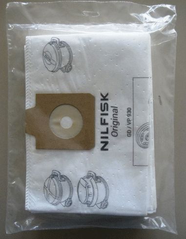 Nilfisk Vliesstaubbeutel, VPE 5