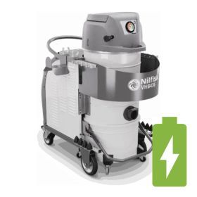 Nilfisk Aspirapolvere industriale a batteria Nilfisk VHB436 con simbolo della batteria
