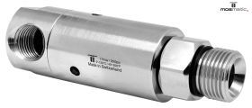 Mosmatic Drehgelenk-90° ø25, Keramik/rostfrei DXL-06-90° G1/4"F G3/8"M