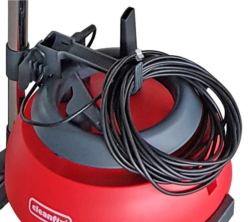 Cleanfix S10 Plus Griff mit aufgewickeltem Netzkabel