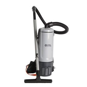 Nilfisk GD 5 Back HEPA: aspirapolvere a spalla, vista laterale con telaio di trasporto