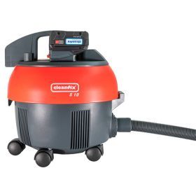 Cleanfix S10 Plus CAS Ansicht von vorne mit eingesetzten CAS-Akkus