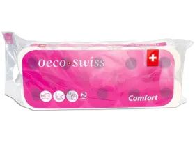 CartaSeta Carta igienica OECO SWISS COMFORT a 3 veli – Confezione da 60 rotoli