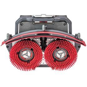 Cleanfix Toro CAS Scheuersaugmaschine Unterseite mit zwei Bürsten