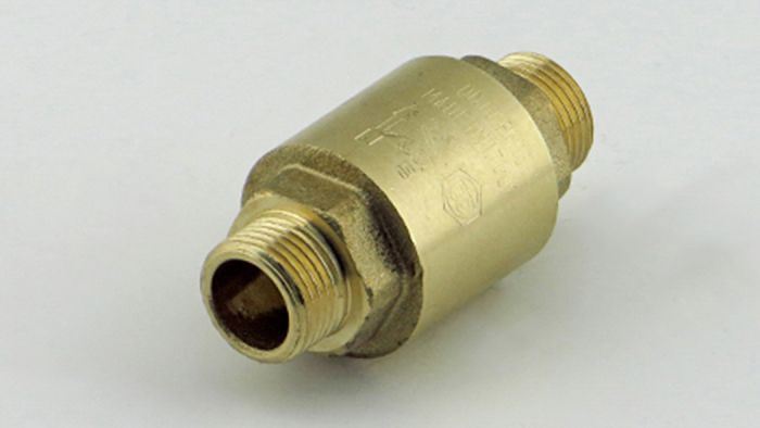 EHRLE Clapet anti-retour en laiton DN10 3/8" filetage mâle/femelle 16 bars