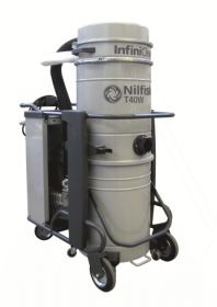 Nilfisk Aspiratore industriale trifase Nilfisk T40W L100 IC con InfiniClean