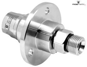 Mosmatic Drehgelenk mit Flansch, Keramik/rostfrei DXFS-06 G1/4"-F G3/8"-M