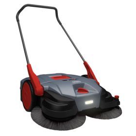 Cleanfix HS770 CAS Akku-Kehrmaschine, Schrägansicht von vorne